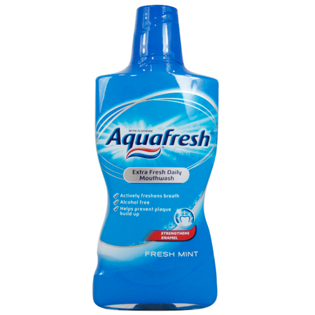 Aquafresh Extra Fresh mouthwash